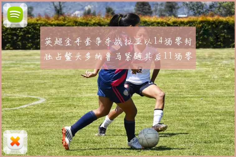 英超金手套争夺战拉亚以14场零封独占鳌头多纳鲁马紧随其后11场零封